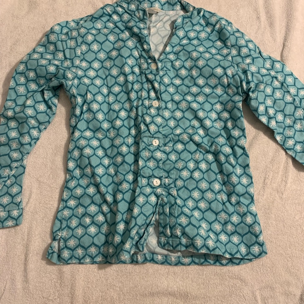 Garnett Hill Organic Cotton Classic Pajama set